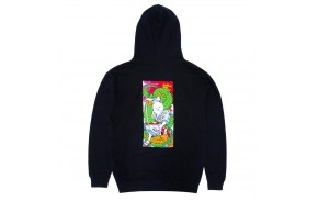 RIPNDIP Nermurari Warrior Hoodie - Noir - Sweat à capuche (dos)