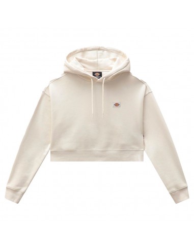 DICKIES Oakport Cropped - Ecru - Sweat à Capuche