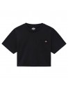 DICKIES Porterdale - Black - Croptop T-shirt