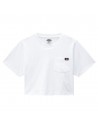 DICKIES Porterdale - Weiß - Croptop T-Shirt