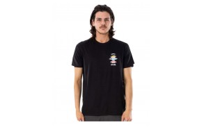 RIP CURL Search Essential - Black - T-shirt - devant