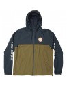 SALTY CREW Twin Fin - Olive/Navy - Giacca antivento