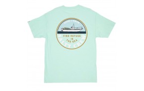 SALTY CREW Dawn Patrol Standard - Sea Foam - T-shirt (dos)