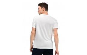 CHAMPION Rochester à logo C - Blanc - T-shirt