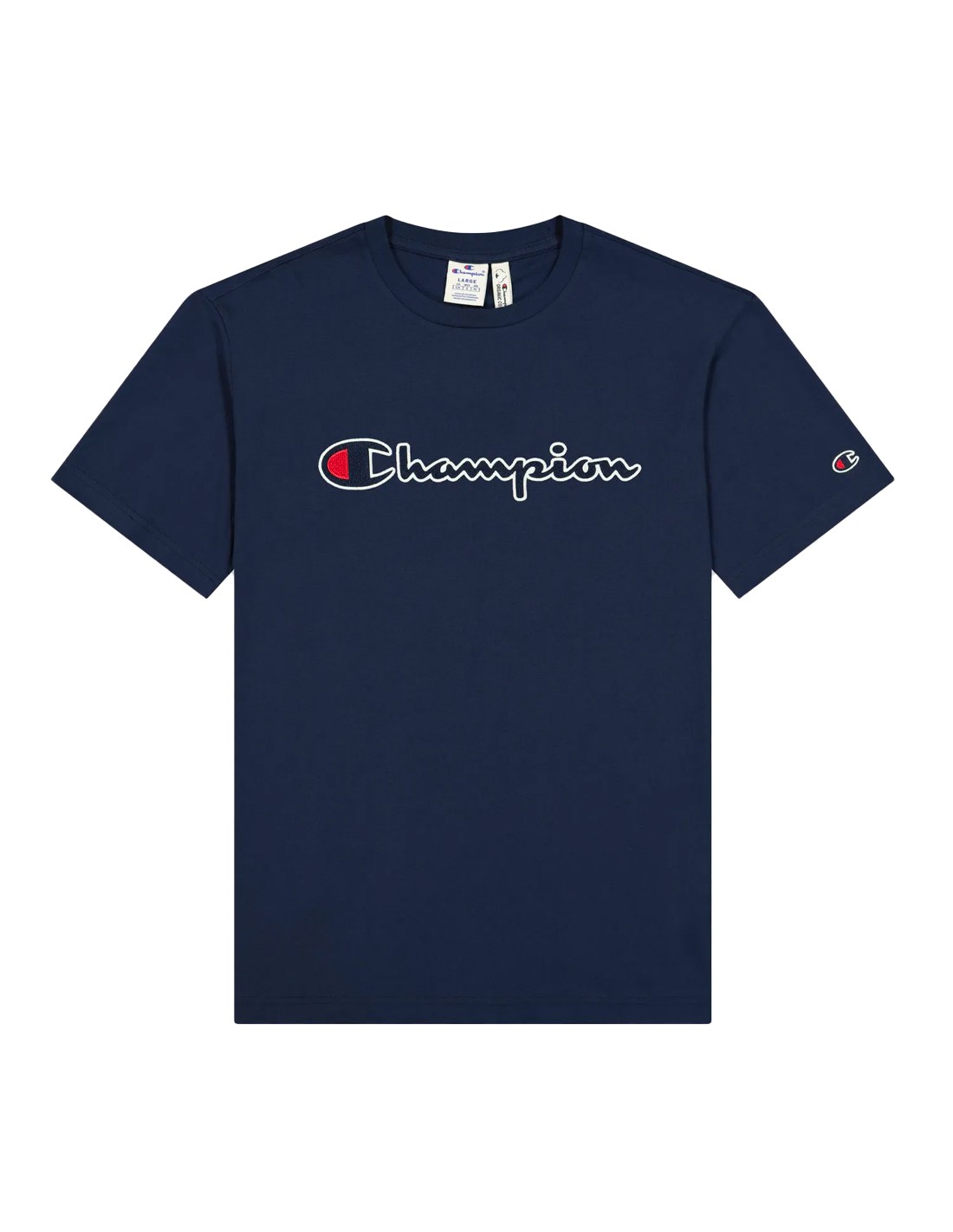 CHAMPION Rochester Navy T-shirt - Logo 