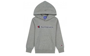 CHAMPION Rochester Logo - Gris - Sweat à capuche