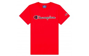 CHAMPION Rochester Logo - Rouge - T-shirt