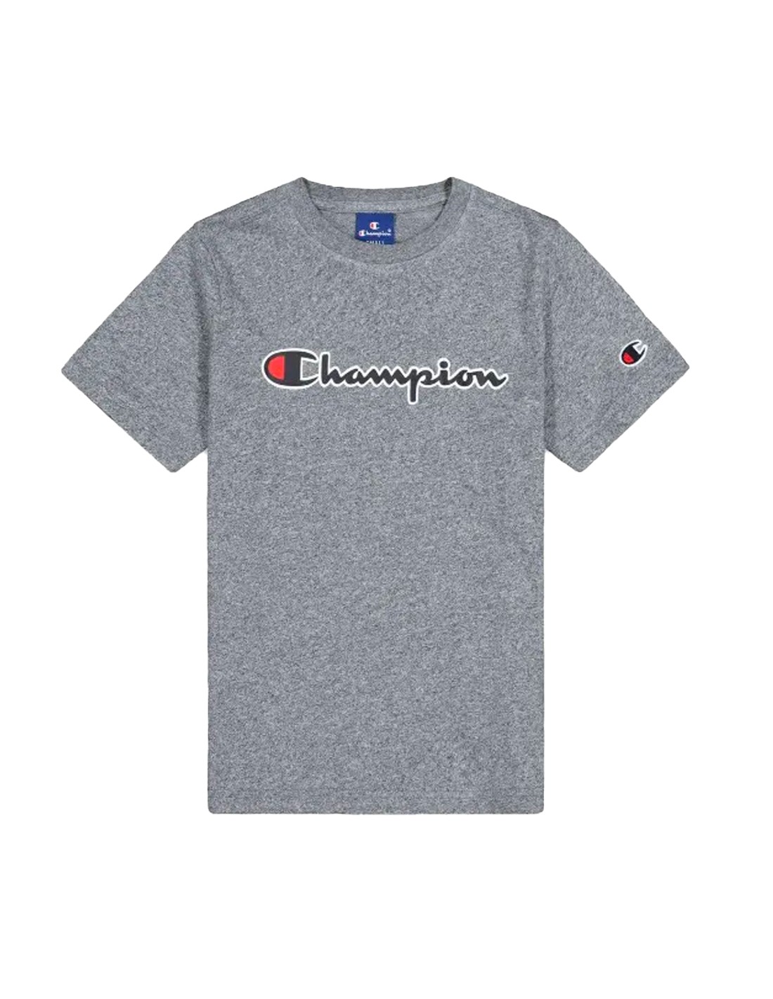 - Kinder CHAMPION Grau Rochester T-Shirt Logo -
