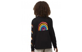 VANS Over Ur Head - Black - T-shirt à manches longues (enfant)