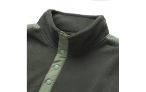 HUF Cascade Polar Fleece - Thyme - Mockneck (col)