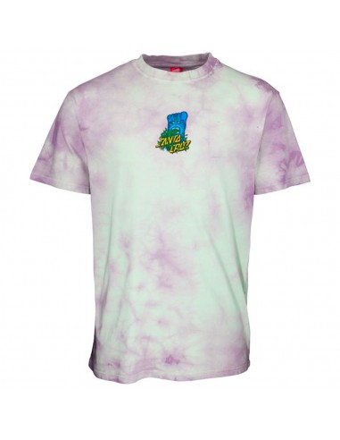 SANTA CRUZ Bigfoot Screaming Hand - Tie Dye - T-shirt