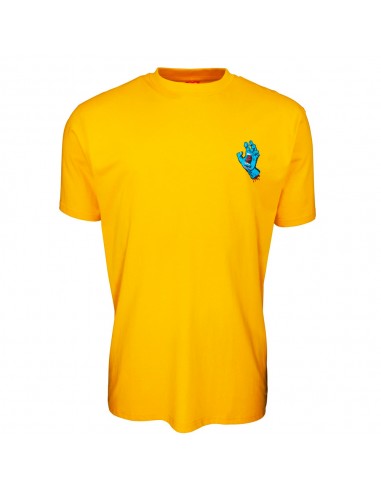 SANTA CRUZ Screaming Hand Chest - Jaune - T-shirt