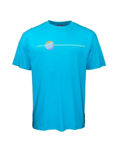 SANTA CRUZ Bogus Hand Fade - Bleu - T-shirt