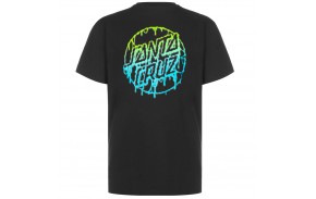 SANTA CRUZ Toxic Dot tee - Noir - T-shirt (dos)