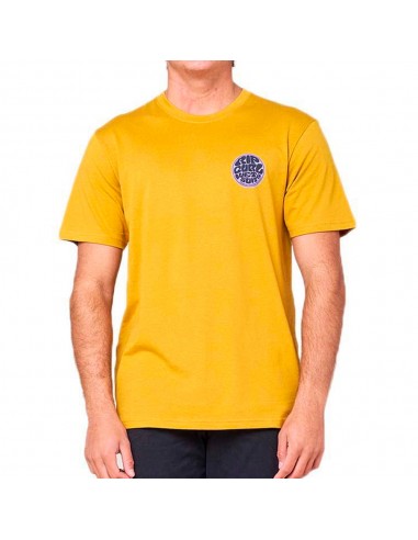 RIP CURL Passage - Jaune - T-shirt - avant