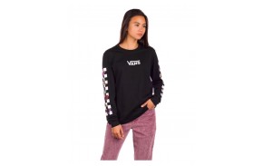 VANS Shnabby L/S BF - Black - T-shirt à manches longues Femmes