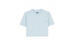 DICKIES Porterdale - Fog Blue - T-shirt Femmes