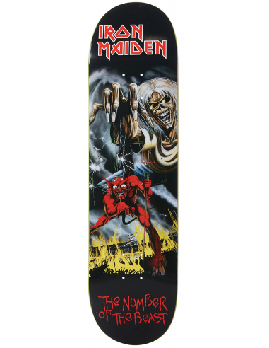 ZERO Iron Maiden Number Of The Beast 8.25 " - Plateau de Skateboard