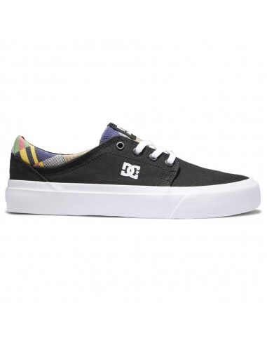 DC SHOES Trase - Noir - Chaussures de skateboard de profil