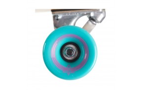 DUSTERS Wanderlust 47" Teal Purple - Longboard Roues