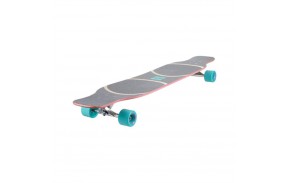 DUSTERS Wanderlust 47" Teal Purple - Longboard - Côté grip