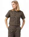 DICKIES Abeti d'argento - Leopardo - Camicia