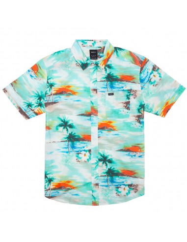 RVCA Paradisio - Teal - Chemise