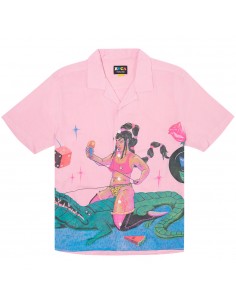 RVCA Lp x Klw Gator - Rose - Chemise