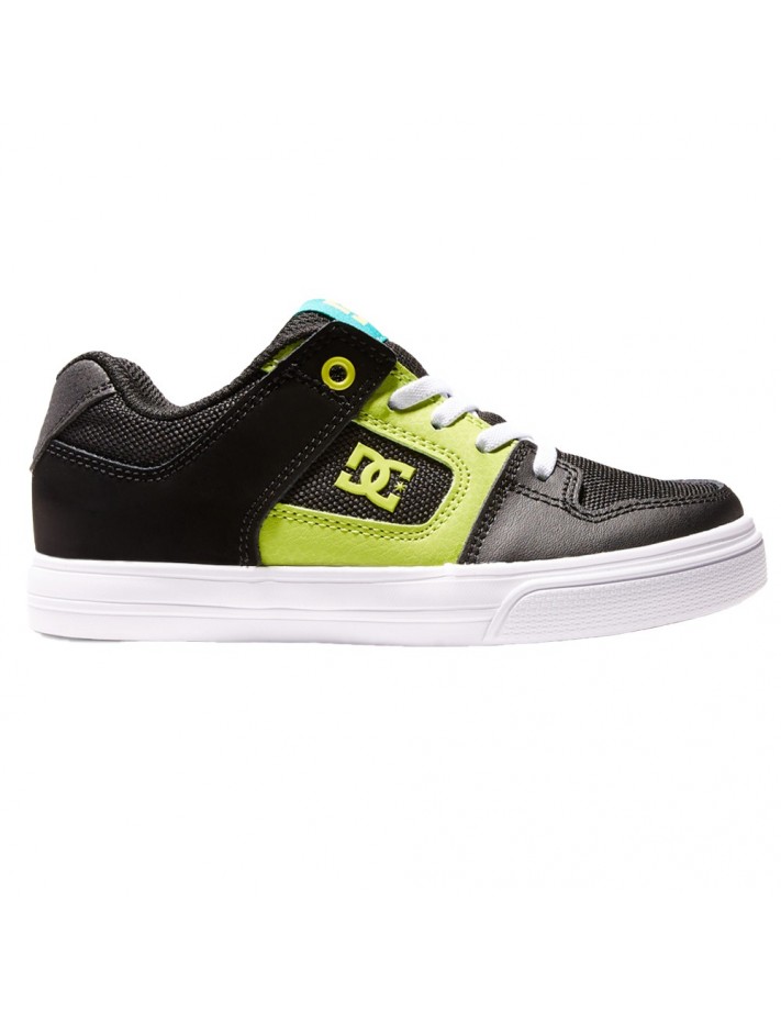 black and lime green dc shoes