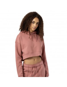 DICKIES Oakport Cropped - Rose - Sweat à Capuche vue de face