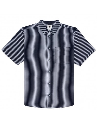 ELEMENT Daily - Indigo Strip - Chemise à manches courtes