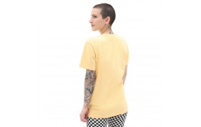 VANS Left Chest Logo - Flax - T-shirt de dos