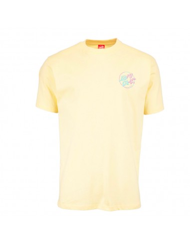 SANTA CRUZ Divide Dot - Butter - T-shirt