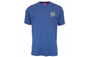 SANTA CRUZ Divide Dot - Navy - T-shirt