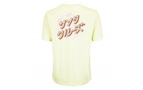 SANTA CRUZ Japanese Optical Dot - Aloe Green - T-shirt  vue de dos