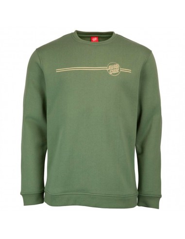 SANTA CRUZ Opus Dot Stripe - Vintage Ivy - Crewneck