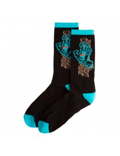 SANTA CRUZ Split Strip Hand - Noir - Chaussettes