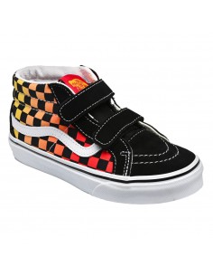 VANS SK8-Mid Reissue V - Flame - Chaussures de skate Enfants