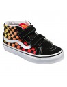 VANS SK8-Mid Reissue V - Flame - Scarpe da skate per bambini