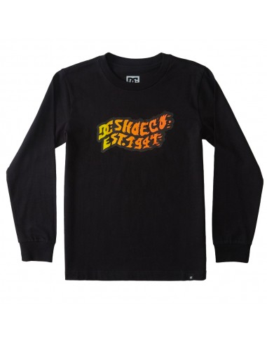 DC SHOES Firestorm - Noir - T-shirt à manches longues