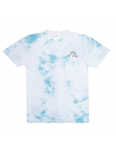 RIP N DIP Lord Angel Pocket - Light Blue Lightning Wash - T-shirt