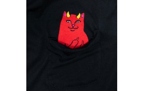 RIP N DIP Lord Devil Pocket Tee - Noir - T-shirt poche