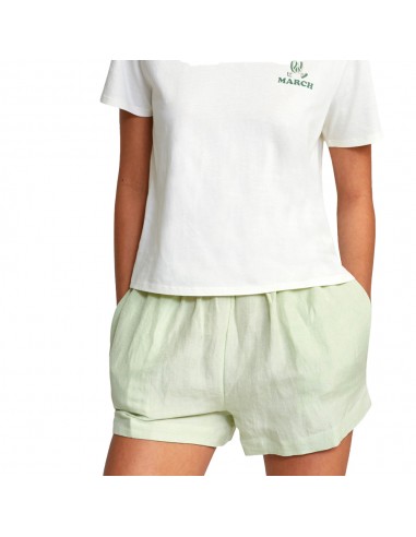 RVCA Linen Sawyer - Light Green - Short