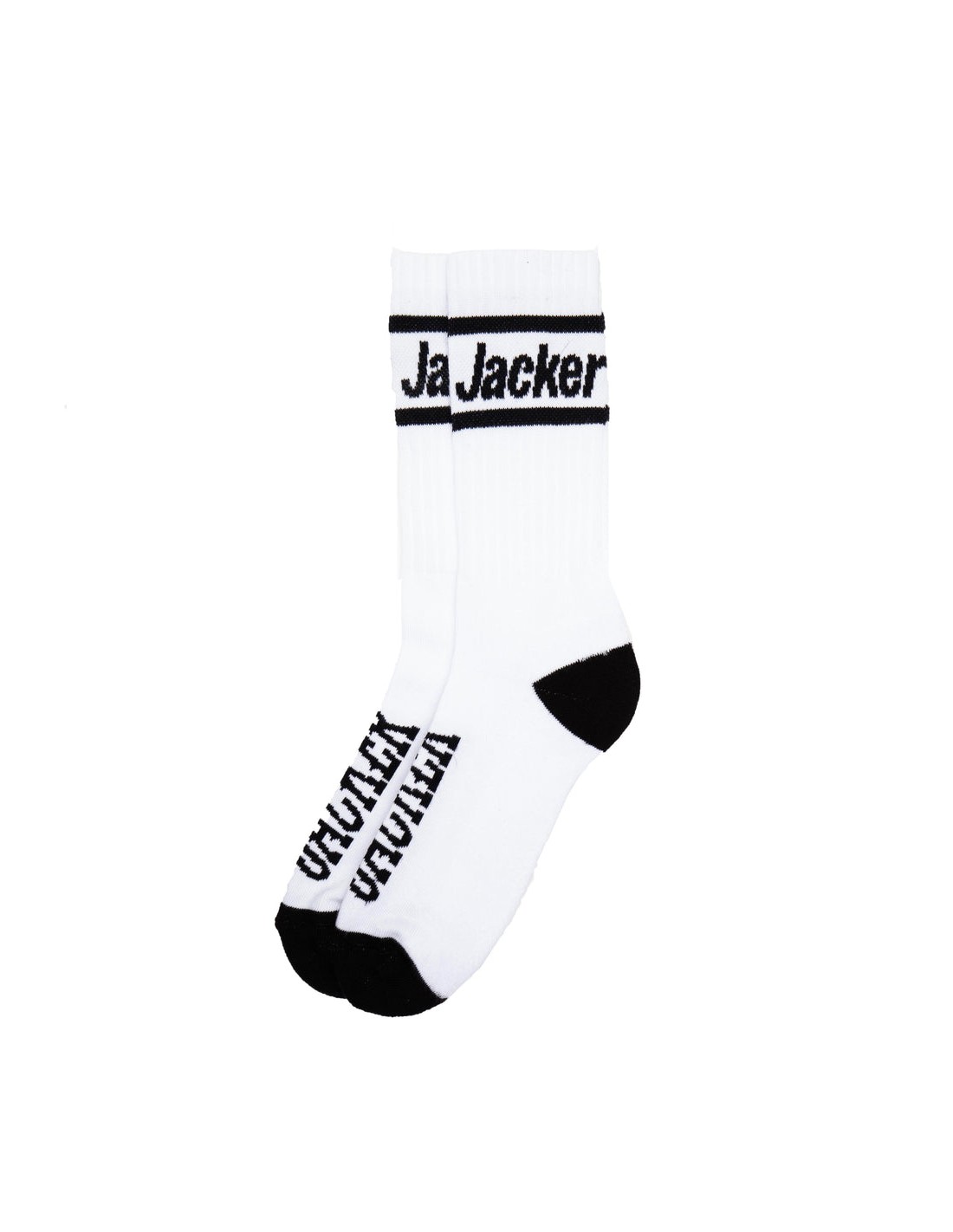 JACKER After logo - White - Socks