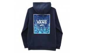 VANS Print Box - Bleu - Sweat à capuche - vue de dos