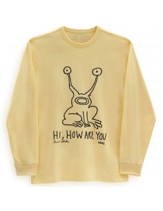 VANS x Daniel Johnston OTW  - Banana - T-shirt à manches longues - vue de face