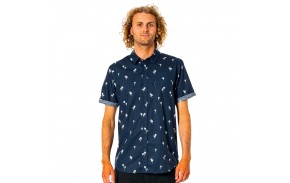 RIP CURL Paradise Palms - Navy - Chemise - vue de face