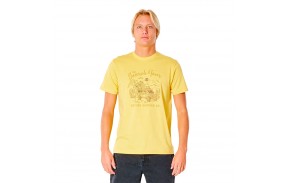 RIP CURL Drifter - Retro Yellow - T-shirt - vue de face