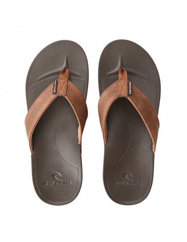 RIP CURL Soft Sand Open Toe - Marron - Tongs - vue de haut