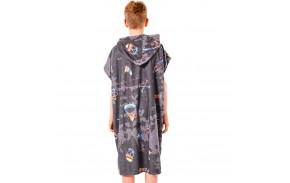 RIP CURL Print - Noir - Poncho à capuche